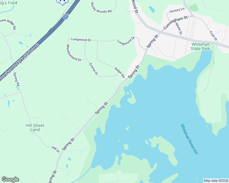 map of restaurants, bars, coffee shops, grocery stores, and more near 68 Spring Street in Hopkinton