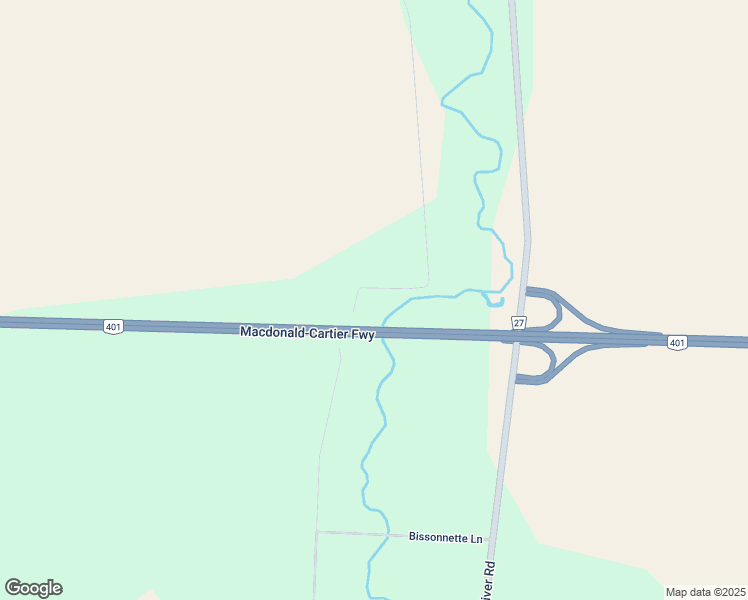 map of restaurants, bars, coffee shops, grocery stores, and more near 1122 West Belle River Road in South Woodslee