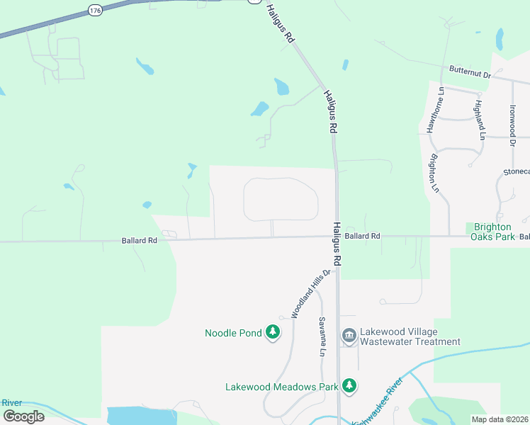 map of restaurants, bars, coffee shops, grocery stores, and more near 10680 Red Leaf Circle in Village of Lakewood