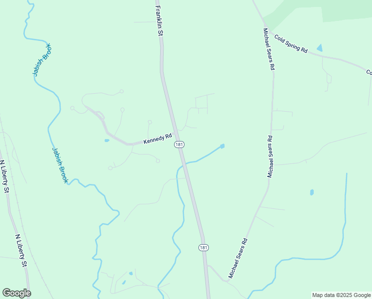 map of restaurants, bars, coffee shops, grocery stores, and more near 241 Franklin Street in Belchertown