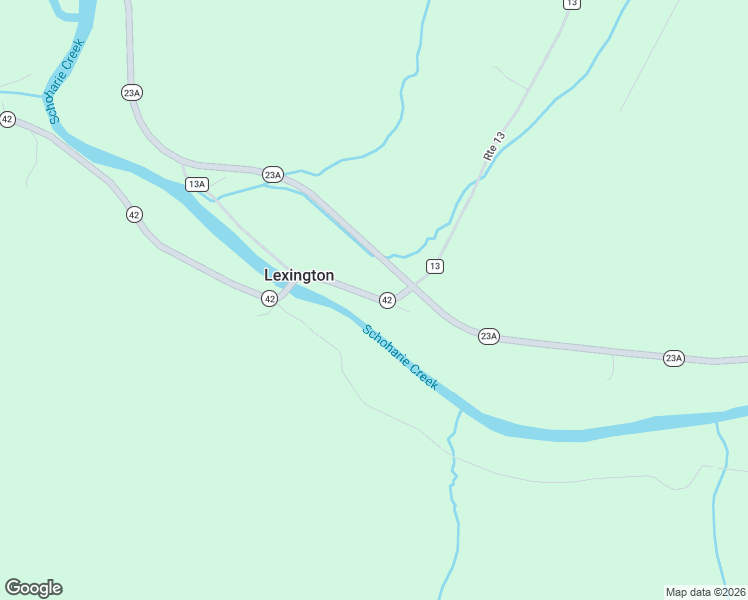 map of restaurants, bars, coffee shops, grocery stores, and more near 3988 Highway 42 in Prattsville