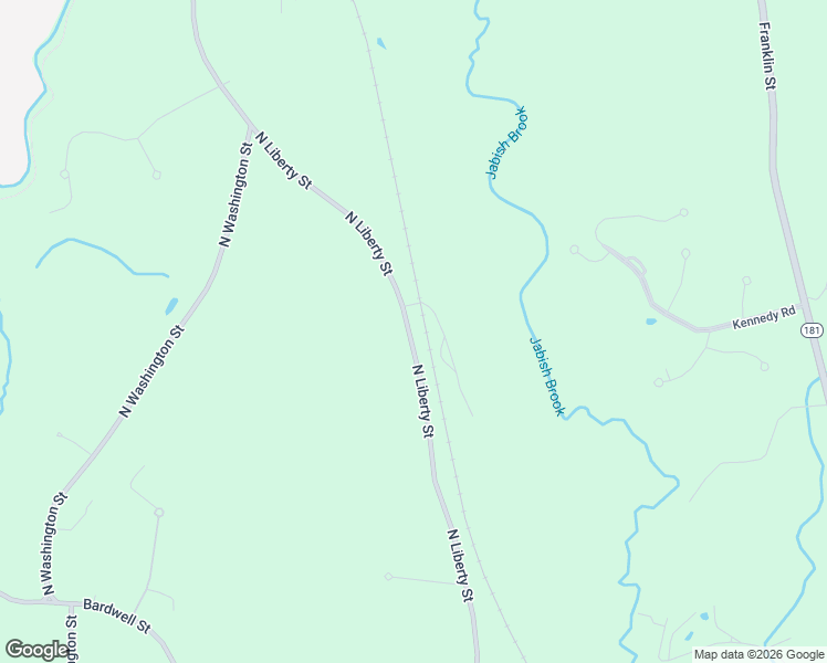 map of restaurants, bars, coffee shops, grocery stores, and more near 107 North Liberty Street in Belchertown