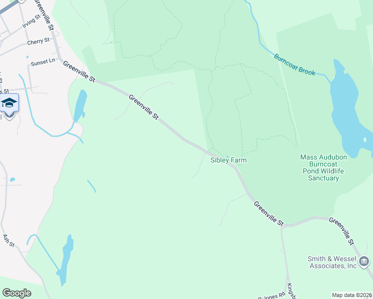 map of restaurants, bars, coffee shops, grocery stores, and more near 100 Greenville Street in Spencer