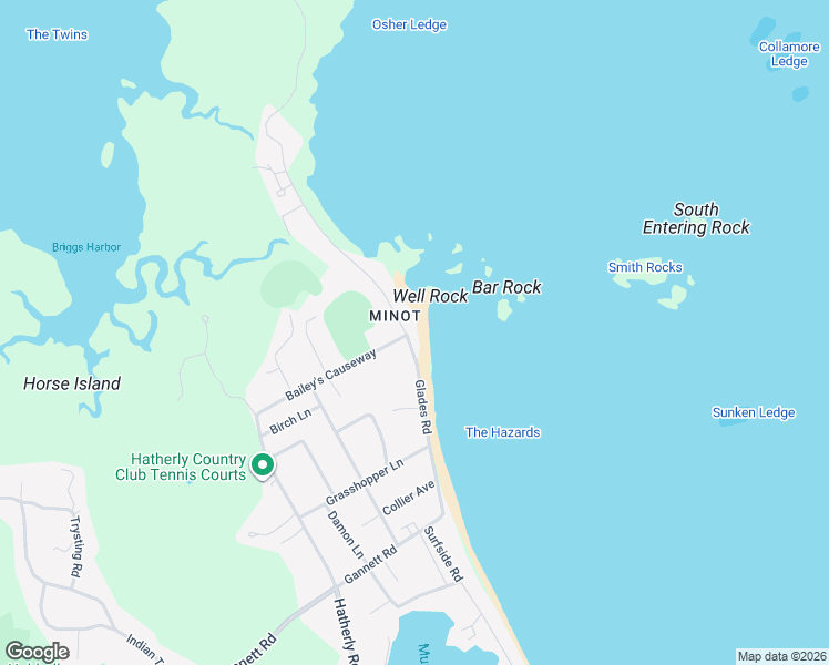 map of restaurants, bars, coffee shops, grocery stores, and more near 66 Glades Road in Scituate