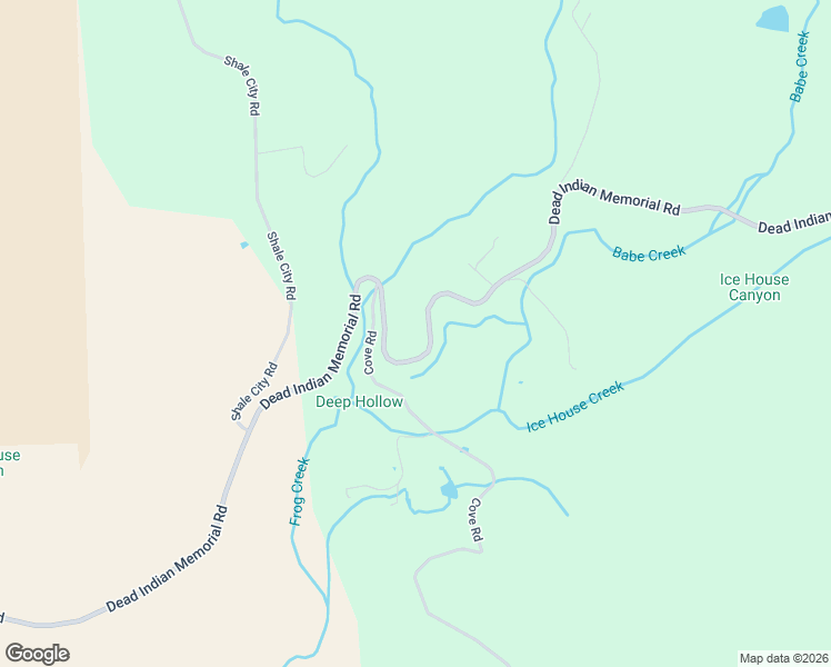 map of restaurants, bars, coffee shops, grocery stores, and more near 7925 Dead Indian Memorial Road in Ashland