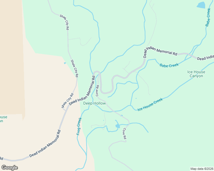 map of restaurants, bars, coffee shops, grocery stores, and more near 7925 Dead Indian Memorial Road in Ashland