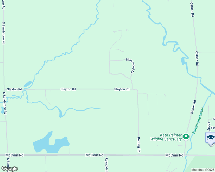 map of restaurants, bars, coffee shops, grocery stores, and more near 4950 Slayton Road in Jackson