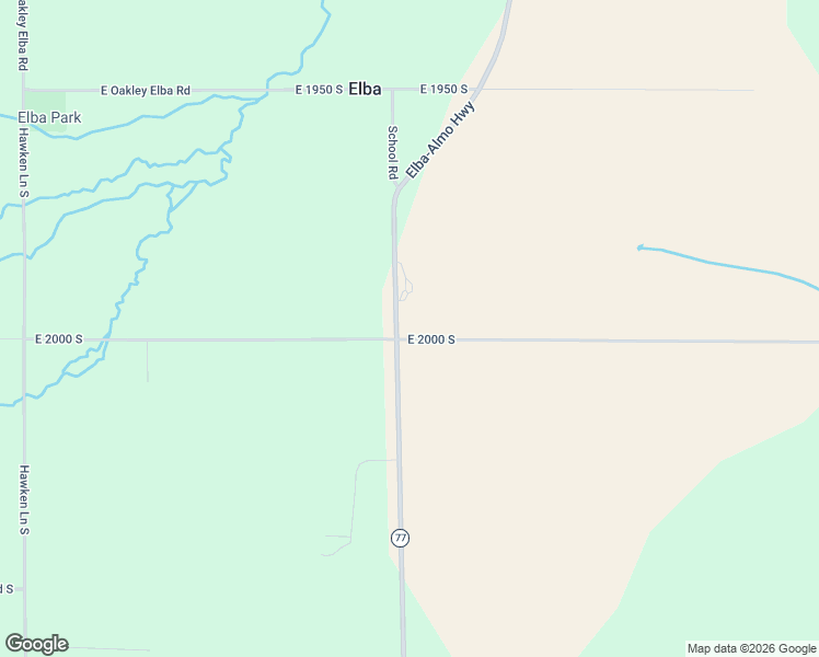 map of restaurants, bars, coffee shops, grocery stores, and more near 1995 South 1200 East in Elba