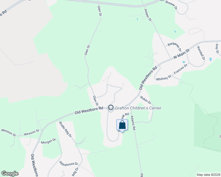 map of restaurants, bars, coffee shops, grocery stores, and more near 3 Chiswell Road in Grafton