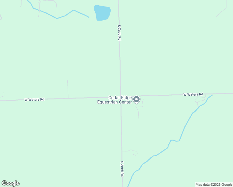 map of restaurants, bars, coffee shops, grocery stores, and more near 5530 West Waters Road in Ann Arbor