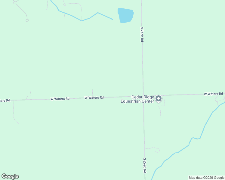 map of restaurants, bars, coffee shops, grocery stores, and more near 5688 West Waters Road in Ann Arbor