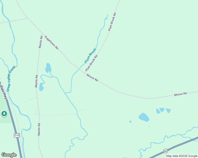 map of restaurants, bars, coffee shops, grocery stores, and more near 5654 Sugartown Road in Great Valley