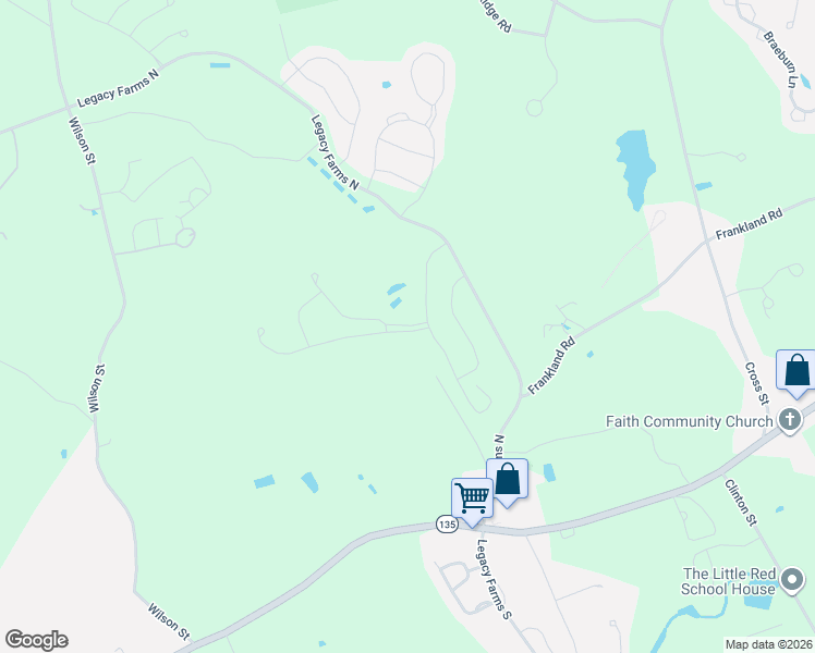map of restaurants, bars, coffee shops, grocery stores, and more near 99 Phipps Street in Hopkinton