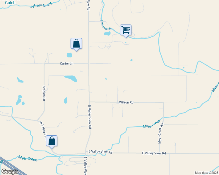 map of restaurants, bars, coffee shops, grocery stores, and more near 115 Wilson Road in Ashland