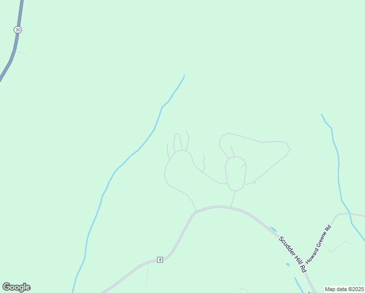 map of restaurants, bars, coffee shops, grocery stores, and more near 300 Pines Drive in Roxbury