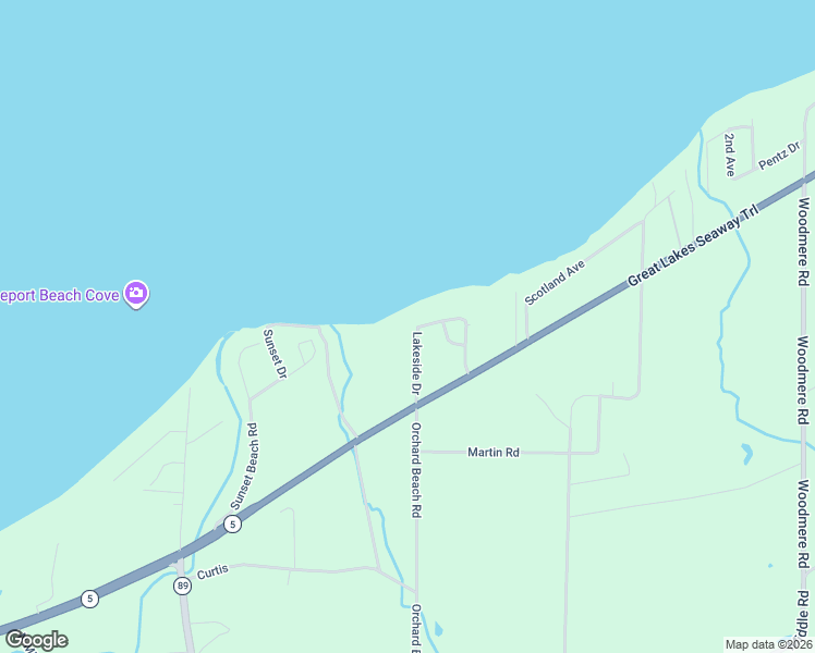 map of restaurants, bars, coffee shops, grocery stores, and more near 66 Orchard Beach Road in North East