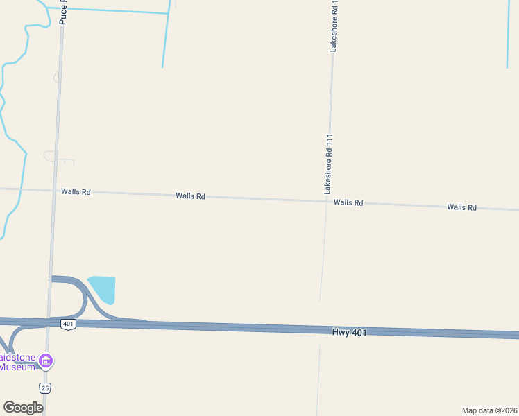 map of restaurants, bars, coffee shops, grocery stores, and more near 1047 Walls Road in Lakeshore
