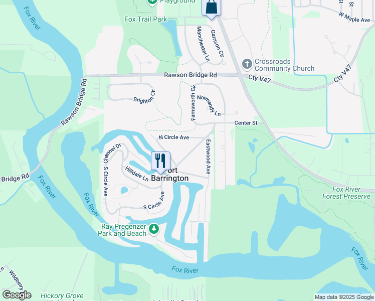 map of restaurants, bars, coffee shops, grocery stores, and more near in 