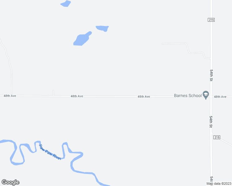 map of restaurants, bars, coffee shops, grocery stores, and more near 55376 48th Avenue in Lawrence