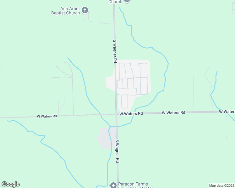 map of restaurants, bars, coffee shops, grocery stores, and more near 2770 S Wagner Rd in Ann Arbor Charter Township