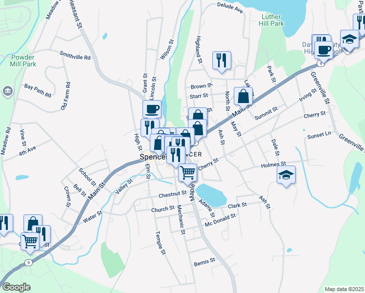 157 Main Street, Spencer MA Walk Score