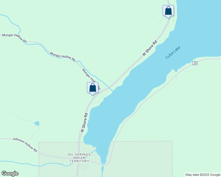 map of restaurants, bars, coffee shops, grocery stores, and more near 234 County Road 7D in Cuba
