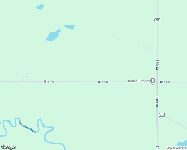 map of restaurants, bars, coffee shops, grocery stores, and more near 55376 48th Avenue in Lawrence