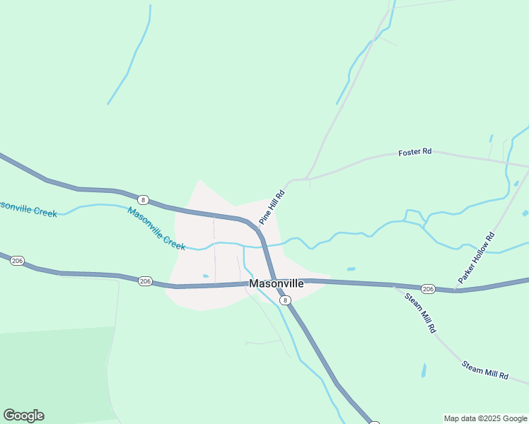 map of restaurants, bars, coffee shops, grocery stores, and more near 90 Pine Hill Rd in Sidney