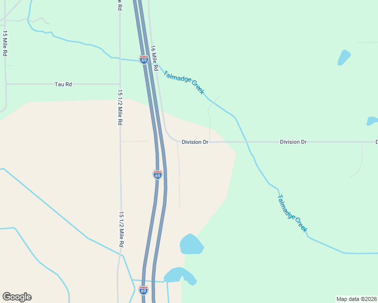 map of restaurants, bars, coffee shops, grocery stores, and more near 16054 Division Drive in Marshall