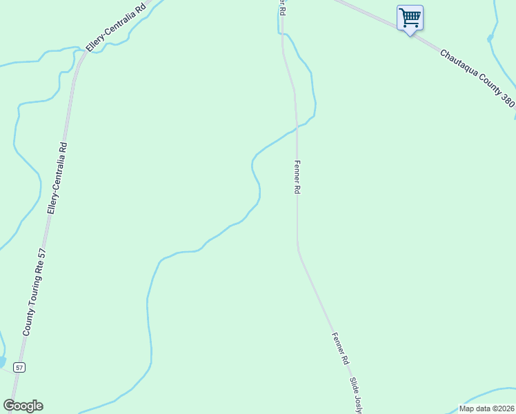 map of restaurants, bars, coffee shops, grocery stores, and more near 5613 Fenner Road in Sinclairville