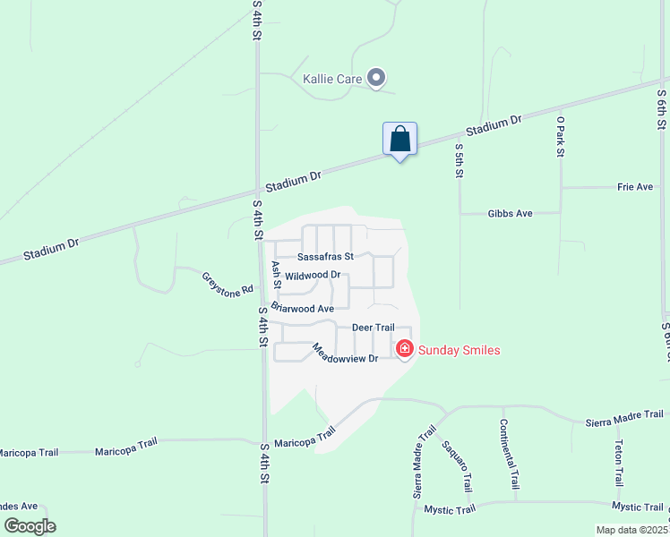 map of restaurants, bars, coffee shops, grocery stores, and more near 4695 Maple Lawn Street in Kalamazoo