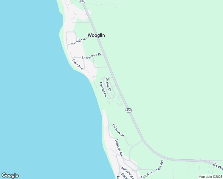 map of restaurants, bars, coffee shops, grocery stores, and more near 14 Mohawk Drive in Mayville