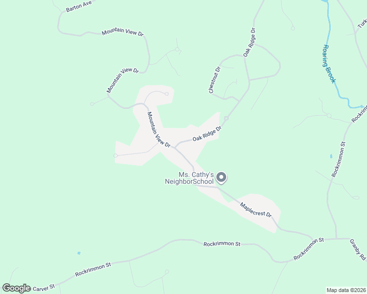 map of restaurants, bars, coffee shops, grocery stores, and more near 18 Oak Ridge Drive in Belchertown