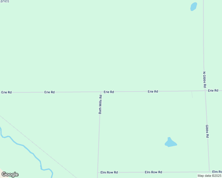 map of restaurants, bars, coffee shops, grocery stores, and more near 15756 Erie Road in Albion