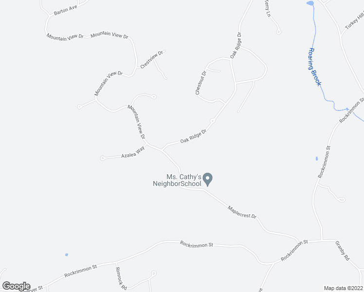 map of restaurants, bars, coffee shops, grocery stores, and more near 18 Oakridge Drive in Belchertown
