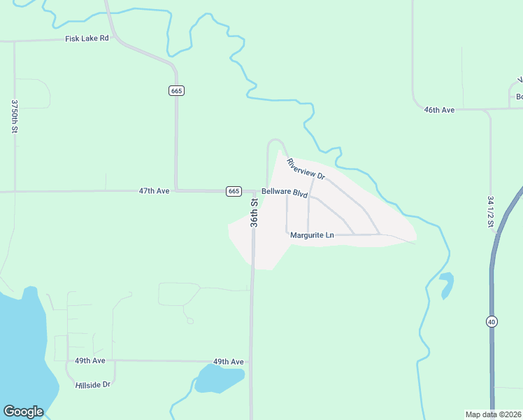 map of restaurants, bars, coffee shops, grocery stores, and more near 47267 36th Street in Paw Paw