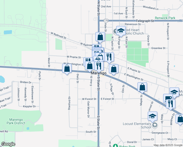 316 South Ann Street, Marengo IL Walk Score