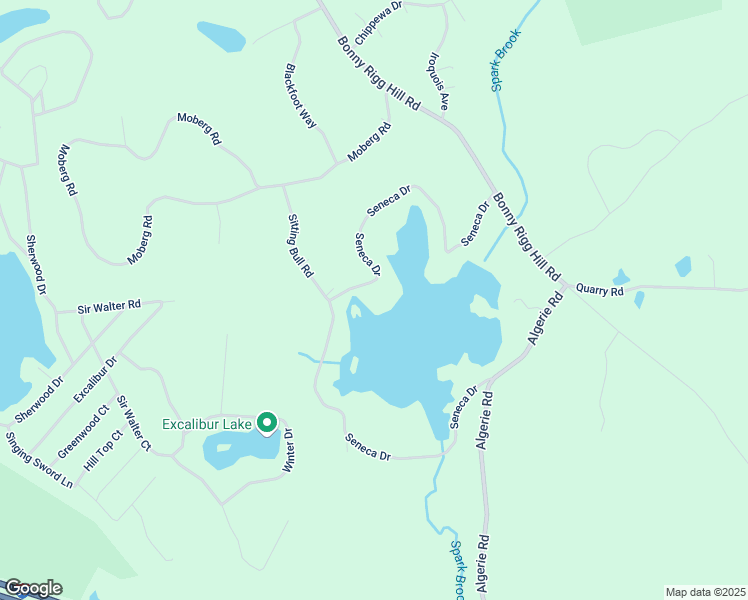 map of restaurants, bars, coffee shops, grocery stores, and more near 341 Seneca Drive in Chester