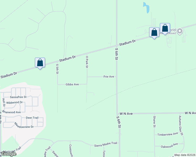 map of restaurants, bars, coffee shops, grocery stores, and more near 8180 Frie Avenue in Kalamazoo