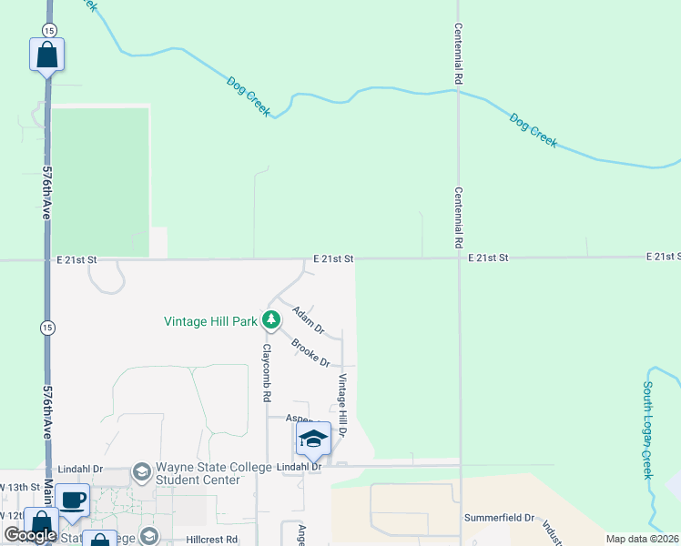 map of restaurants, bars, coffee shops, grocery stores, and more near in Wayne