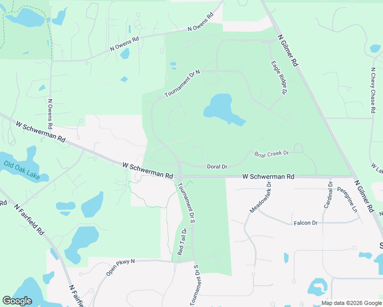 map of restaurants, bars, coffee shops, grocery stores, and more near 5 Turnbury Court in Hawthorn Woods