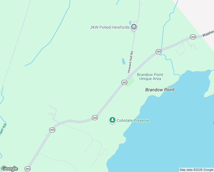 map of restaurants, bars, coffee shops, grocery stores, and more near 480 State Highway 385 in Catskill