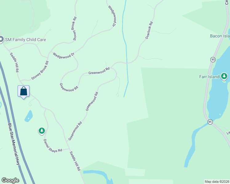 map of restaurants, bars, coffee shops, grocery stores, and more near 6 Everett Circle in Hopkinton