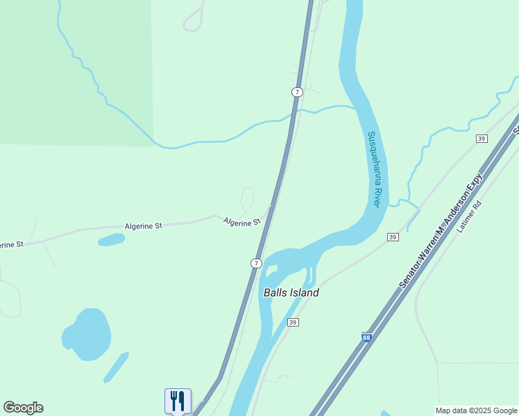 map of restaurants, bars, coffee shops, grocery stores, and more near 112 Deer Path Lane in Afton