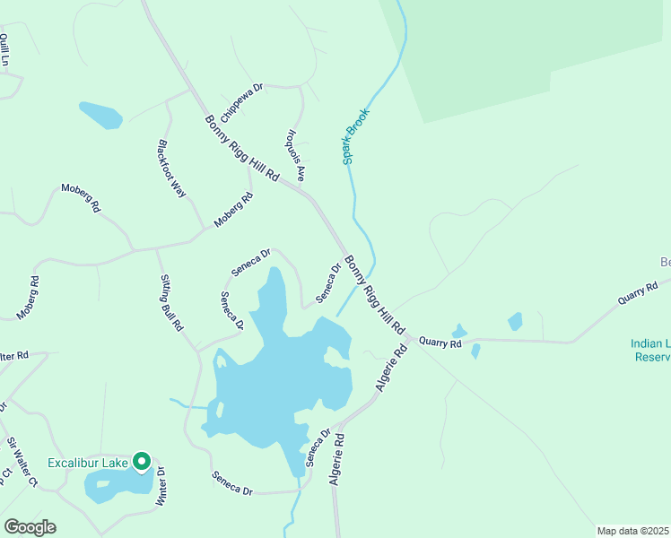 map of restaurants, bars, coffee shops, grocery stores, and more near 341 Seneca Drive in Chester