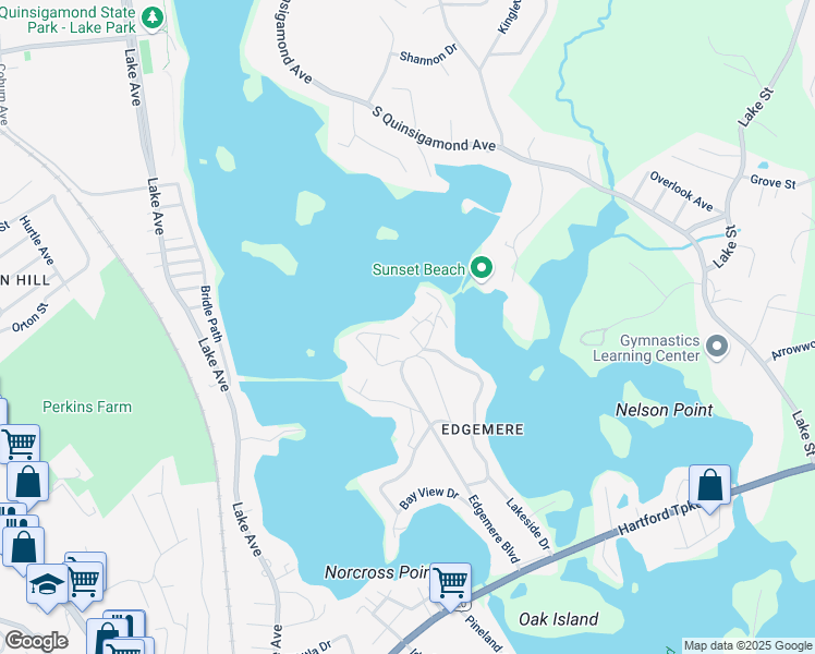 map of restaurants, bars, coffee shops, grocery stores, and more near 1 Smith Road in Shrewsbury