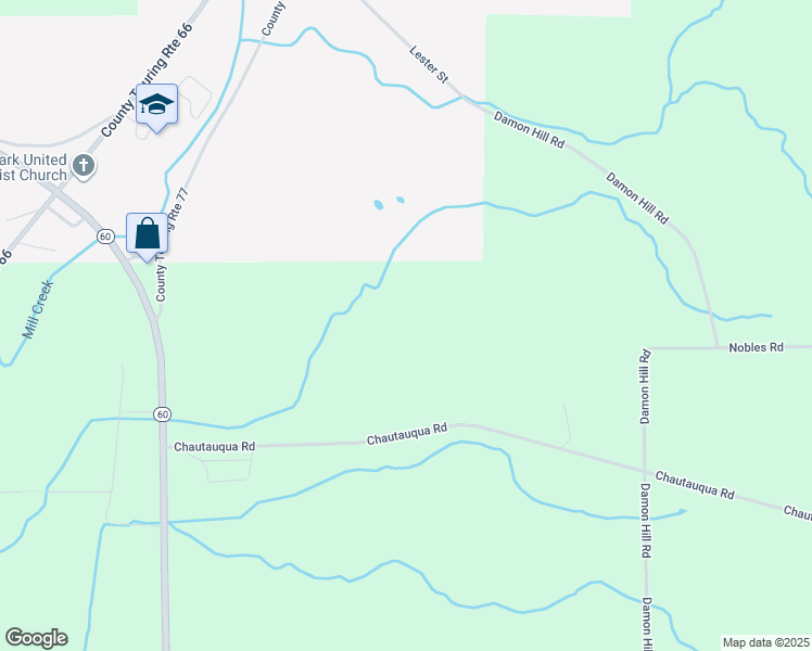 map of restaurants, bars, coffee shops, grocery stores, and more near in Sinclairville
