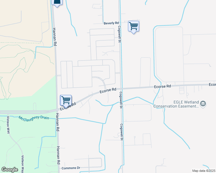map of restaurants, bars, coffee shops, grocery stores, and more near 38597 Seminole Drive in Romulus