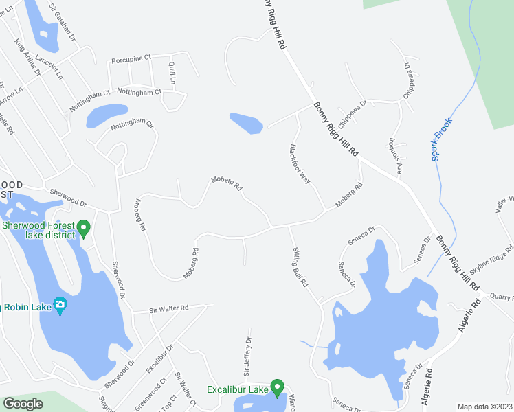 map of restaurants, bars, coffee shops, grocery stores, and more near Moberg Road in Becket