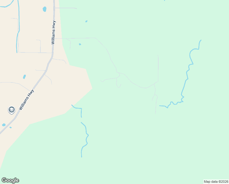 map of restaurants, bars, coffee shops, grocery stores, and more near 17019 Williams Highway in Williams